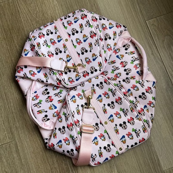 Stoney Clover Lane Pink Travel Bag with Iconic Characters - Picture 6 of 6